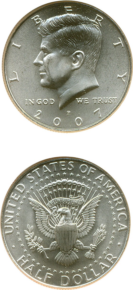 image for: 2007-P 50c Satin Finish NGC MS67 