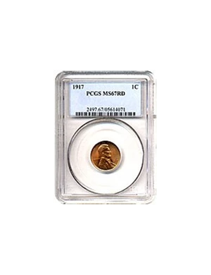 image for: 1917 1c PCGS MS67 RD