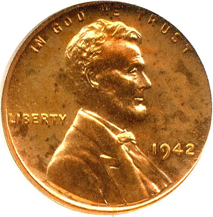 image for: 1942 1c  NGC Proof 65 RD
