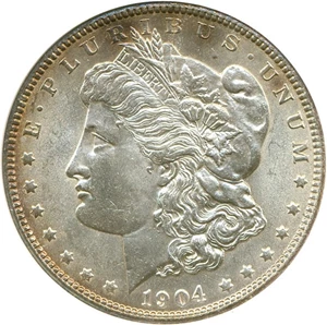 image for: 1904 $1 NGC MS63