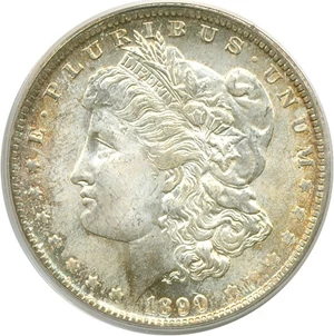 image for: 1890-O $1 PCGS MS65
