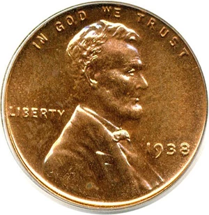 image for: 1938 1c PCGS Proof 64 RD