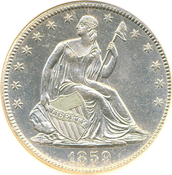 image for: 1859-O 50c Spike in 1 NGC SS Republic Shipwreck Effect