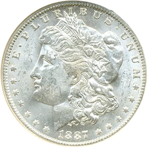 image for: 1887-O $1 NGC MS63