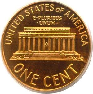 image for: 1968-S 1c PCGS Proof 68 RD Cameo