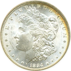 image for: 1884 $1 NGC MS64