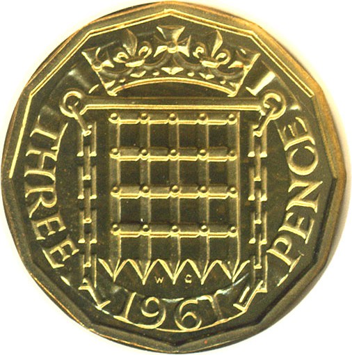 image for: Great Britain: 1961 3D Copper-Zinc NGC Proof 65