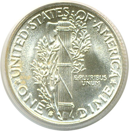 image for: 1931-S 10c  PCGS MS66 FB