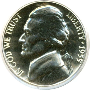 image for: 1955 5c PCGS Proof 67