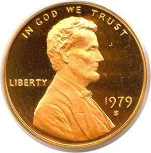 image for: 1979-S 1c Type 2 PCGS Proof 69 RD DCameo
