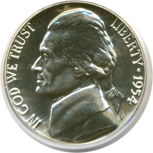 image for: 1954 5c  PCGS Proof 67 