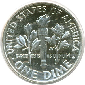 image for: 1953 10c PCGS Proof 66 Cameo