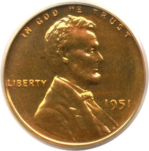 image for: 1951 1c PCGS Proof 65 RD