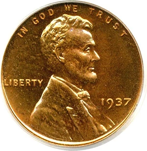 image for: 1937 1c PCGS Proof 64 RD
