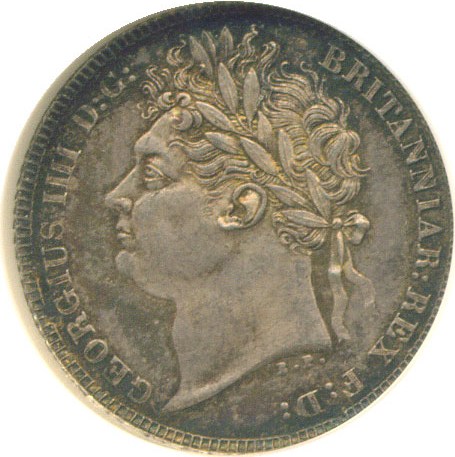 image for: Great Britain: 1821 6D  NGC MS64