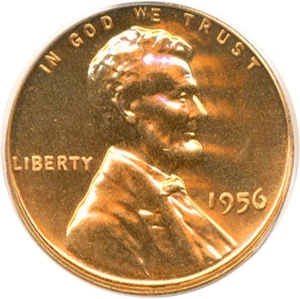 image for: 1957 1c PCGS Proof 67 RD