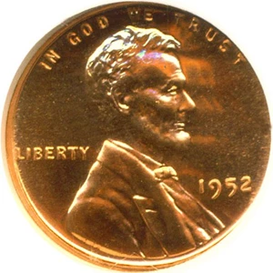 image for: 1952 1c NGC Proof 67 RD