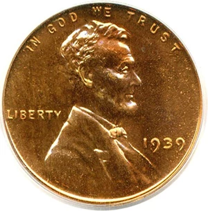 image for: 1939 1c PCGS Proof 65 RD