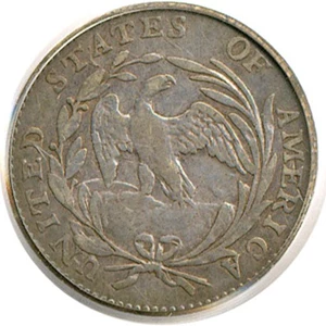 image for: 1796 H10c PCGS/CAC XF40 (LM-1)