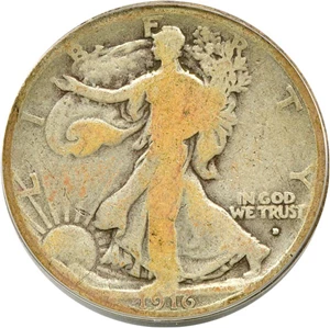 image for: 1916-D 50c PCGS Good-4