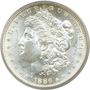 image for: 1886-S $1 PCGS MS64
