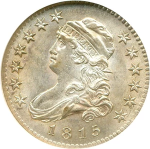 image for: 1815 25c NGC MS63 (B-1)