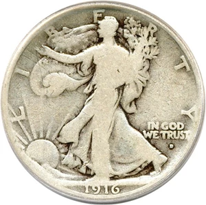 image for: 1916-D 50c PCGS Good-4