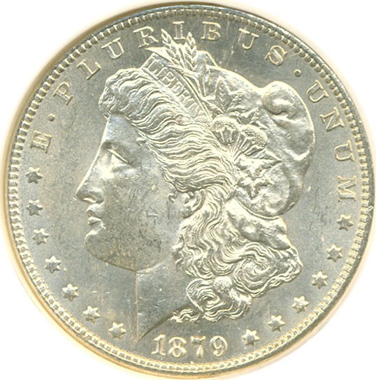 image for: Top 100 VAM: 1879-S $1 VAM 52  Reverse of 1878 NGC MS63 