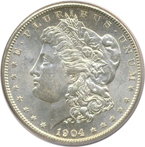 image for: 1904-S $1 PCGS/CAC MS63