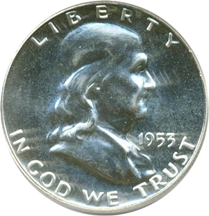 image for: 1953 50c PCGS Proof 63