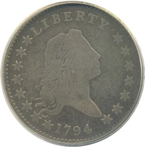image for: 1794 50c PCGS VG10