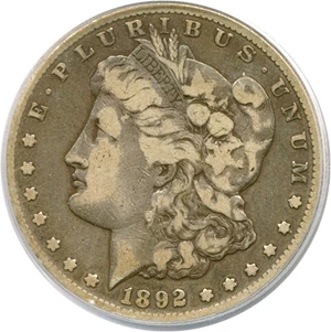 image for: 1892-CC $1 PCGS VF20