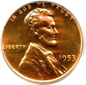 image for: 1953 1c PCGS Proof 65 RD