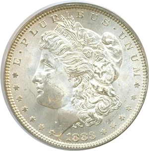 image for: 1883 $1 PCGS MS65