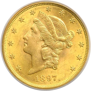 image for: 1897-S $20 ICG MS63
