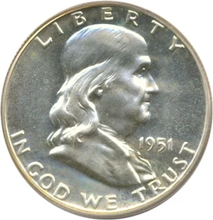 image for: 1951 50c PCGS Proof 66