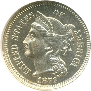 image for: 1876 3cN NGC Proof 65