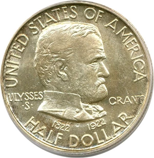 image for: 1922 50c Grant PCGS MS64
