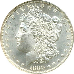 image for: 1880-O $1 NGC MS64