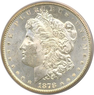 image for: 1878-CC $1 PCGS MS62