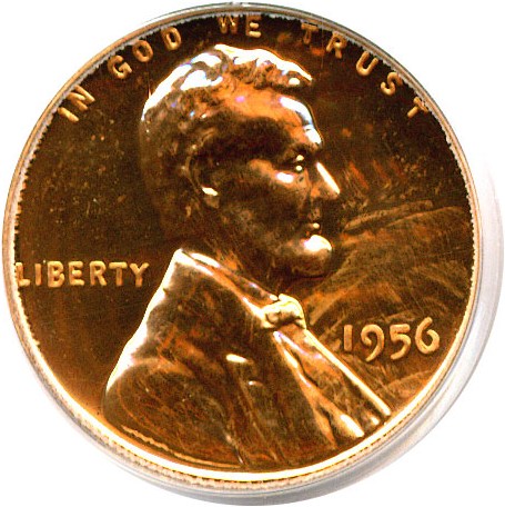 image for: 1956 1c  PCGS Proof 64 RD