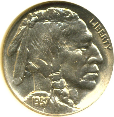 image for: 1937-D 5c  NGC MS66 