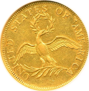 image for: 1795 $10 '13 Leaves' NGC XF45
