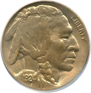 image for: 1924-D 5c PCGS MS63