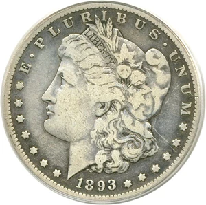 image for: 1893-S $1 PCGS VG10