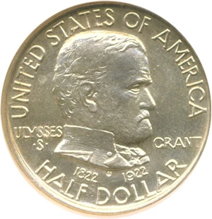 image for: 1922 50c Grant NGC MS66