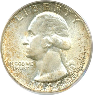 image for: 1944-S 25c PCGS MS66