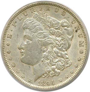 image for: 1894-O $1 PCGS AU50
