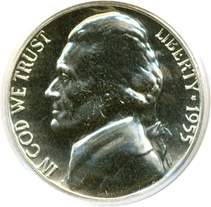 image for: 1955 5c PCGS Proof 66