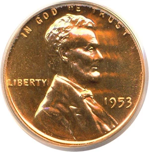 image for: 1953 1c PCGS Proof 63 RD